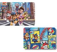 2 tovagliette Paw Patrol, tovaglietta da dipingere, tappetino per impastare (set multicolore n. 2)