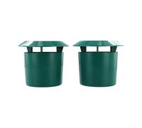 2 trappole riutilizzabili in plastica per lumache, 8 x 10 cm, per raccogliere lumache da giardino, per fattoria, frutteto, protezione delle piante, controllo dei parassiti verdi