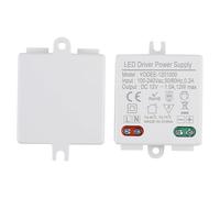 2 trasformatori Mini DC 12 W, alimentatore compatto per illuminazione interna, trasformatore driver da 230 V a 12 V, IP67, impermeabile, nessun carico minimo necessario, trasformatore per strisce G4