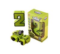 (2) Trasformazione Robot Giocattolo Coltivare la Creatività Blocchi Assemblaggio Giocattoli Assemblaggio