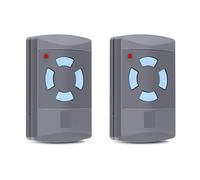 2 trasmettitori manuali per porta del garage Hörmann HSM4-868,4 canali, 868,3 MHz, telecomando per apriporta del garage Hörmann SupraMatic, ProMatic, RotaMatic, LineaMatic, contiene 2 batterie