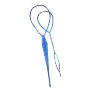 2 treccine per capelli, per donne e ragazze, per acconciature e acconciature, blu