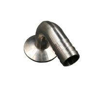 2" Tri Clamp x 45mm 1.75" Hose Barb 90 Degree Elbow SUS 304 Stainless Steel Home Brew Beer Wine