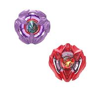 2 Trottole X Set, Trottole da Combattimento Set Gyro Toy, tipo di attacco Buster Dran UX e tipo di difesa Lance Knight, Gyro da battaglia per bambini e bambine di 6 anni