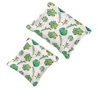 2 trousse da viaggio con girasole che fioriscono per cosmetici, a chiusura automatica, portatile, senza cerniera, mini borsa da viaggio per cuffie, monete, rossetti, cosmetici, auricolari, gioielli,