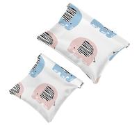 2 trousse tascabili con bandiera del tennis australiano, borsa per cosmetici, con chiusura automatica, senza cerniera, mini borsa da viaggio per monete, rossetti, cosmetici, auricolari, gioielli,