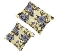 2 trousse tascabili con lettere dell'alfabeto inglese con diversi animali, a chiusura automatica, portatile, senza cerniera, mini borsa da viaggio per monete, rossetti, cosmetici, auricolari,