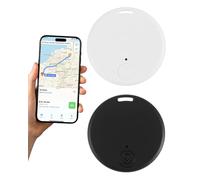 2 Trovachiavi Bluetooth 5.2 App Telecomando Smart Tag GPS Tracker Compatibile Con IOS e Android, Distanza di Tracciamento Fino a 15 Metri Adatto per Borse chiavi bagagli valigie Per Animali Domestici