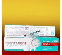 Mentadent Professional Dentifricio Protect+ Gengive, Combatte le Cause dell’Infiammazione Gengivale, con Minerali Bio-compatibili e con Zinco, 75 ml