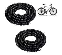 2 tubi a spirale per cavi a spirale, colore nero, impermeabile, per Xiaomi E Scooter M365 Pro 1S Roller Accessories per bicicletta, accessori per scooter e scooter Bowden