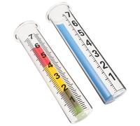 2 tubi di misurazione di ricambio per pluviometro in per la ricerca