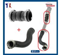 2 Tubo D'Aria Del Turbo Pinze per Renault Clio IV 1.5 DCI 75 90 110 - 144608356R