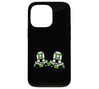 2 Turtle Sir Mr. Gentlemen ricco Cappello a cilindro Monocle Classes Team Custodia per iPhone 13 Pro