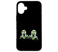 2 Turtle Sir Mr. Gentlemen ricco Cappello a cilindro Monocle Classes Team Custodia per iPhone 16 Plus