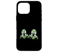 2 Turtle Sir Mr. Gentlemen ricco Cappello a cilindro Monocle Classes Team Custodia per iPhone 16 Pro Max