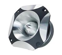 2 Tweeter per auto per sistema audio, super tweeter in alluminio TS-S22, 600 W max e 80 W di potenza nominale, design ottagonale per aggiornamento audio auto, sensibilità 101 dB, gamma di frequenza 70