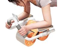 2 Types Ab Wheel - No Noise Ab rolłer | Abs Roller Wheel, The Upgraded Version For Use Six -Wheels Abdominal Wheels Core Workout Equipment Home Gym Abs