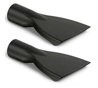 2 ugelli a lancia, per aspirapolvere Kärcher WD1, WD2, WD3, WD4, WD5, WD6, per aspirapolvere a secco/umido, diametro 35 mm, larghezza 10 cm, colore nero