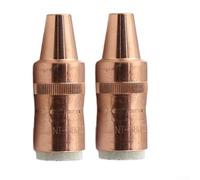 2 ugelli conici NT3800C per gas Bernard per saldatura MIG Centerfire con foro passante da 3/8 "e sostituzione utensile per punte di contatto