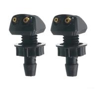 2 ugelli per lavavetri per parabrezza auto, spruzzatore a getto in ABS progettato con precisione per una rimozione efficace dei detriti e una visuale chiara