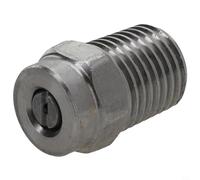 2 ugelli per pulitore ad alta pressione, gruppo 1/4", 0°, 15°, 25°, 40°, 1,2 mm, in acciaio inox 304, raccordi per tubi dell'acqua di pulizia, 6000 psi, per la pulizia di attrezzature da giardino e