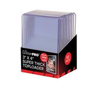 2 Ultra Pro 180pt Top Loader Packs - 10 Toploaders Per Pack (20 Total) - Thick Baseball, Basketball, Hockey, Football Cards (Ie Memorabilia) by Ultra Pro