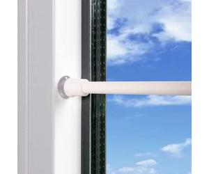 2 unità aste per tende bastoni per tende a pressione Estendibile Bianconon è necessario forare 80-120CM