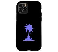 2 Uomini Team Palm Two Fun Friends Crew Island Vacation Logo Custodia per iPhone 11 Pro