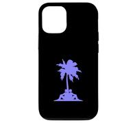 2 Uomini Team Palm Two Fun Friends Crew Island Vacation Logo Custodia per iPhone 12/12 Pro