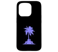 2 Uomini Team Palm Two Fun Friends Crew Island Vacation Logo Custodia per iPhone 15 Pro