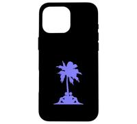 2 Uomini Team Palm Two Fun Friends Crew Island Vacation Logo Custodia per iPhone 16 Pro Max