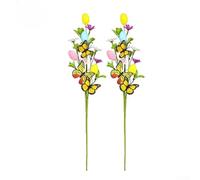 2 Uova di per pasqua per Bouquet DIY 2 Uova di per pasqua per | Motivo incantevole, design unico per uova, per ideale per bouquet fai-da-te, festosa garantita
