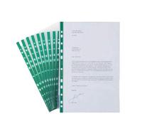 2 UR DOOR Buste trasparenti resistenti, formato A4, buste trasparenti resistenti, buste in poliestere da 90 micron, cartelle prive di acidi, raccoglitori ad anelli, portadocumenti rinforzati, ideali