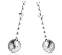 2 utensili da cucina in acciaio inossidabile, colino per il tÃ¨ e spolverino per la farina