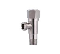 2 valvole di riempimento in acciaio inossidabile, valvola arresto ad angolo, interruttore, acqua calda fredda for il bagno Per Bagno Cucina