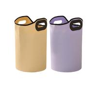 2 vasche da bagno per pediluvio, 23 litri, pieghevole, impermeabile, salvaspazio, portatile, robusto, per casa, viaggi, cura, circolazione sanguigna, pulizia, doccia, campeggio (C)