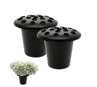 2 vasi per fioriere per tombe, vasi per fiori, vasi per cimiteri