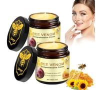 2 veleni per api, crema per veleno d'api, crema per veleno d'api, crema contro le rughe, crema per la riparazione del veleno d'api, crema per tutti i tipi di pelle (60 g x 2)