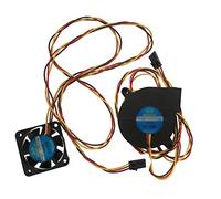 2 ventole DC a 3 fili, kit ventola di raffreddamento 5V DC 4010 5015 Radiatore hotend estrusore sinistro, ventola hotend anteriore per stampante 3D Prusa i3 MK3 MK3S MK2 / 2.5