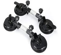 2 ventose a vuoto da 50 kg for vetro/piastrelle/granito - Strumento di livellamento e regolazione delle giunzioni a doppia tazza for l'installazione di lastre di marmo (resistente)