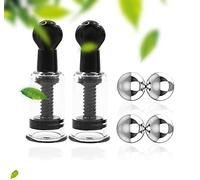 2 ventose manuali a vite per vuoto, + 4 morsetti magnetici