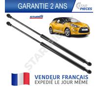 2 VERIN DEL COFANO POSTERIORE CITROEN DS3 2009-2019 9809821380 8731V4