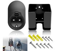 2 Wa-llb-ox con Cavo di Ricarica 2 in 1 Supporto a Parete per Ev Charger Holder Compatibile con la Presa Type 2 Resistente Colonnina Ricarica Auto Elettrica Accessori per Uso in Garage e All'aperto