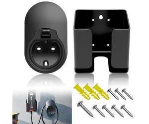 2 Wa-llb-ox con Cavo di Ricarica 2 in 1 Supporto a Parete per Ev Charger Holder Compatibile con la Presa Type 2 Resistente Colonnina Ricarica Auto Elettrica Accessori per Uso in Garage e All'aperto