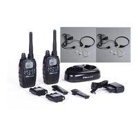2 WALKIE MIDLAND G7 PRO 3W 25 KM + 2 MICROFONI LARINGEI 2015 LPD + radio PMR