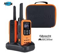 2 Walkie Talkie Ricetrasmittenti PMR 16 Canali IP67 - Tectalk Float 2 (29664)