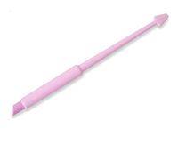 2 Way Quarzo Scrubs Pietra Cuticola Stick Penna Nail Art Pusher Remover Cuticole Cucchiaio Tagliare Arredamento Strumenti Di Manicure Rosa Nuovo Pubblicato