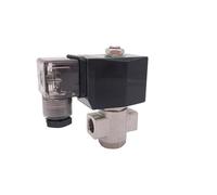 2 Way Stainless Steel Water Normally Open Solenoid Valve Ss 1/8" AC 220V Orifice 2.5mm Zero-pressure Start Valve 0-16bar(DC12V_NBR)