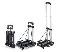 2 -wheel Carrellino Portapacchi Carrello Portabagagli Pieghevole