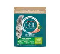 2 X 0,800 KG PURINA ONE INDOOR CAT GATTO CROCCHETTE RICCO TACCHINO CROCCANTINI